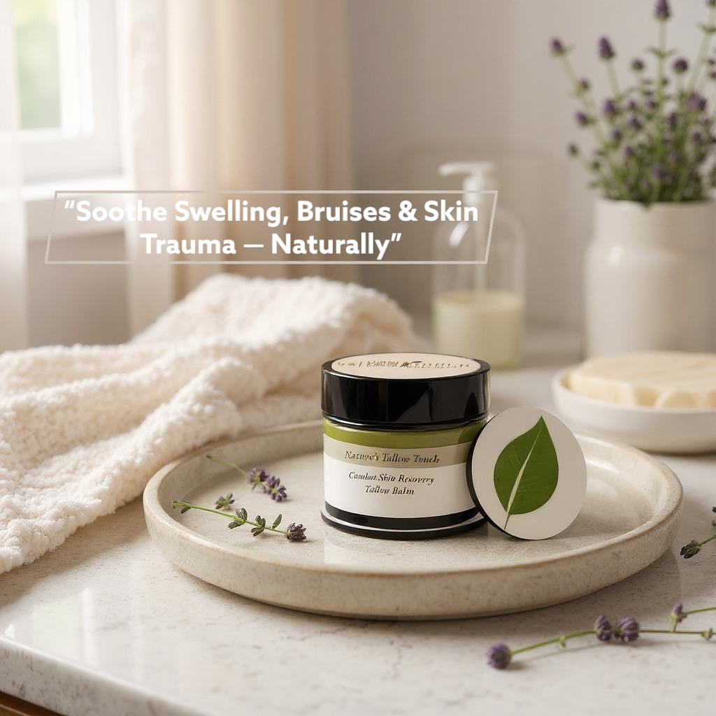 Combat Recovery Tallow Balm | Bruises, Swelling & Chafing — For bruises, not excuses. - Nature’s Tallow Touch LLC