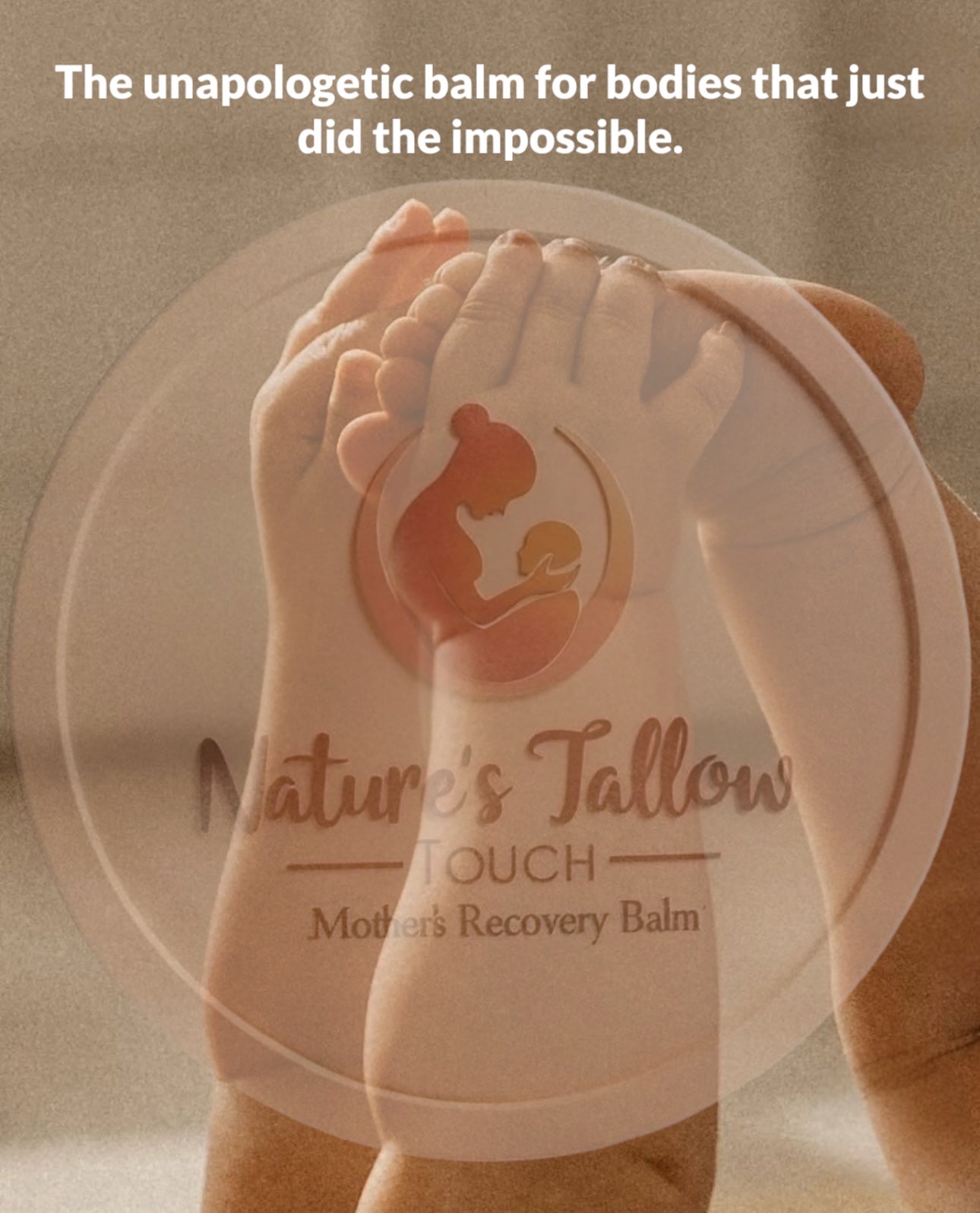 Nature’s Luxe Mother’s Recovery Body Cream | Pregnancy-SafeWhipped Tallow Formula for Stretch Marks + Postpartum Skin Renewal - Nature’s Tallow Touch LLC