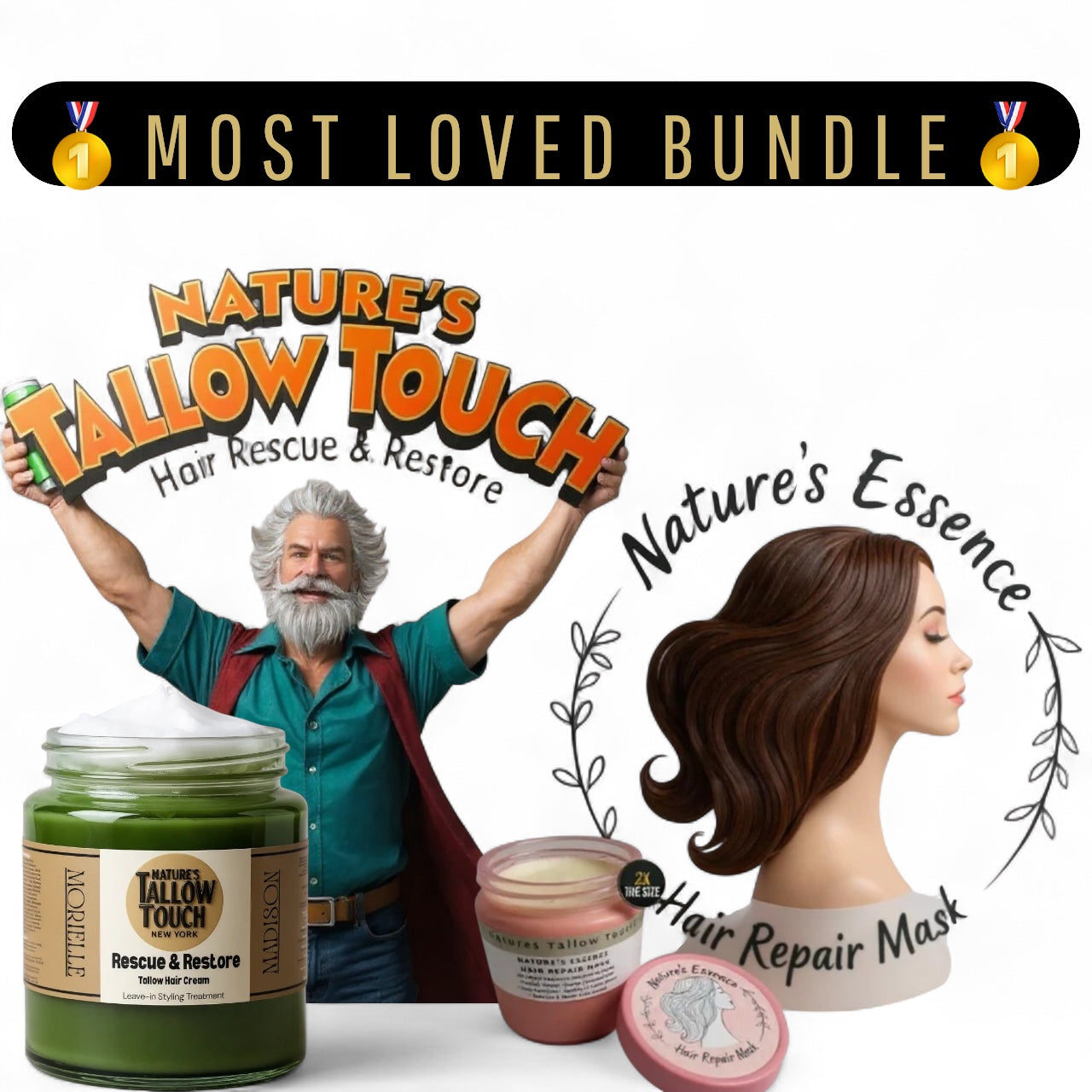 Hair Confidence Kit — Leave-In + Mask