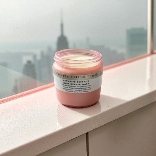 Nature’s Essence Hair Repair Mask | DETANGLE FAST + FRIZZ CONTROL & GIVES LIFE TO DRY HAIR - Nature’s Tallow Touch LLC