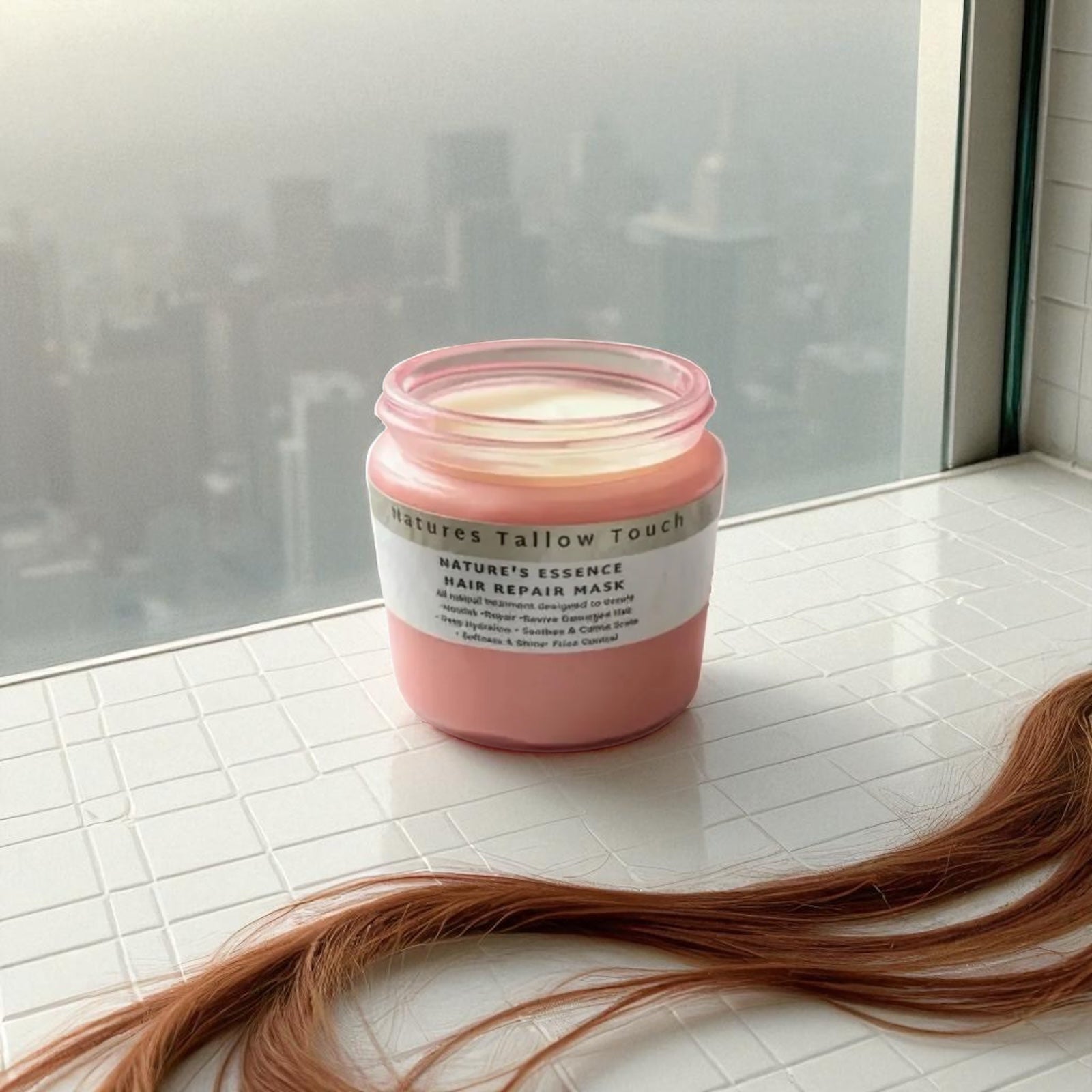 Nature’s Essence Hair Repair Mask | DETANGLE FAST + FRIZZ CONTROL & GIVES LIFE TO DRY HAIR - Nature’s Tallow Touch LLC