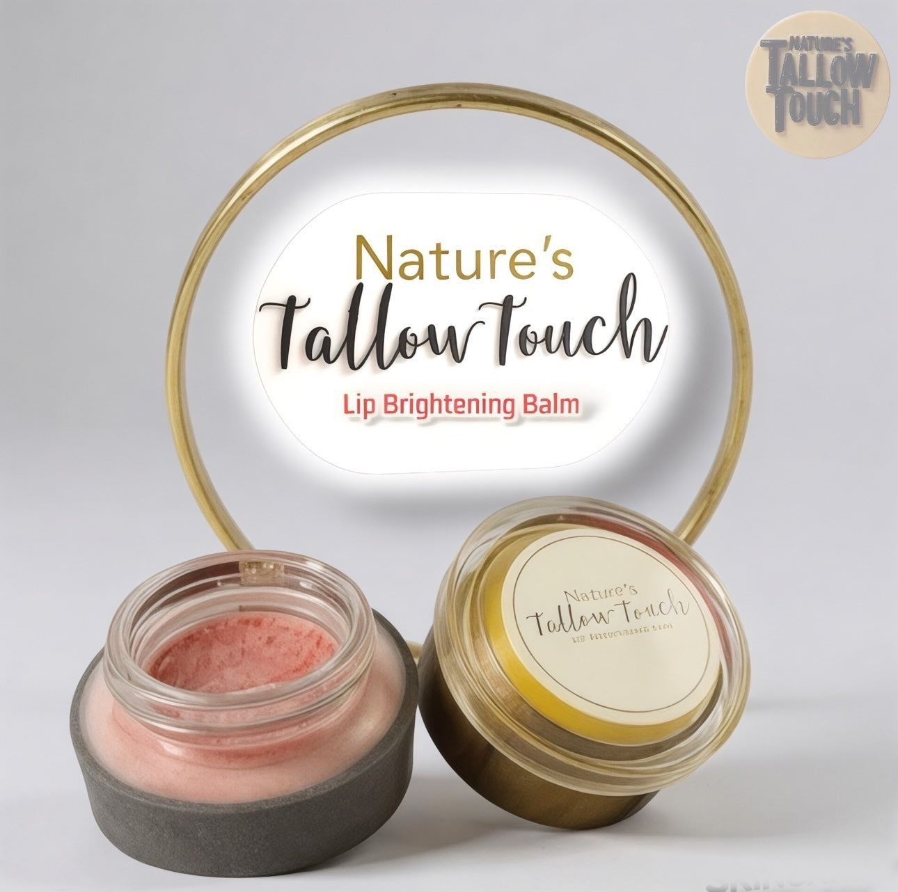Bálsamo labial iluminador Nature's Touch | Labios suaves y uniformes