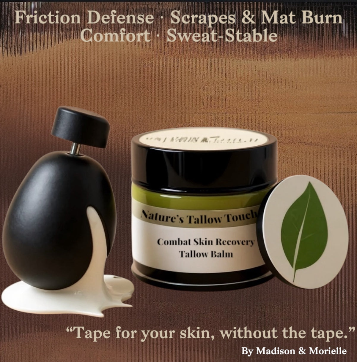 Combat Recovery Tallow Balm | Bruises, Swelling & Chafing — For bruises, not excuses. - Nature’s Tallow Touch LLC