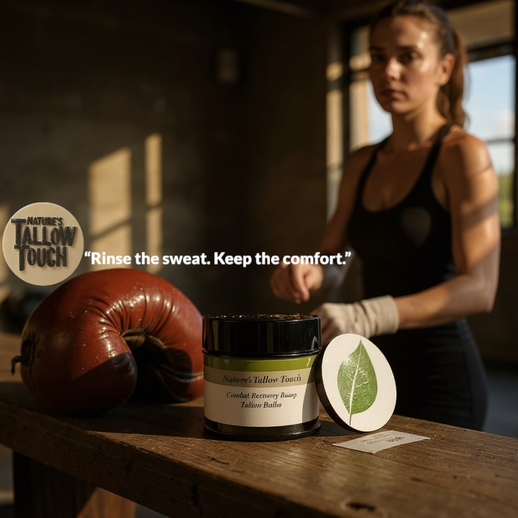 Combat Recovery Tallow Balm | Bruises, Swelling & Chafing — For bruises, not excuses. - Nature’s Tallow Touch LLC