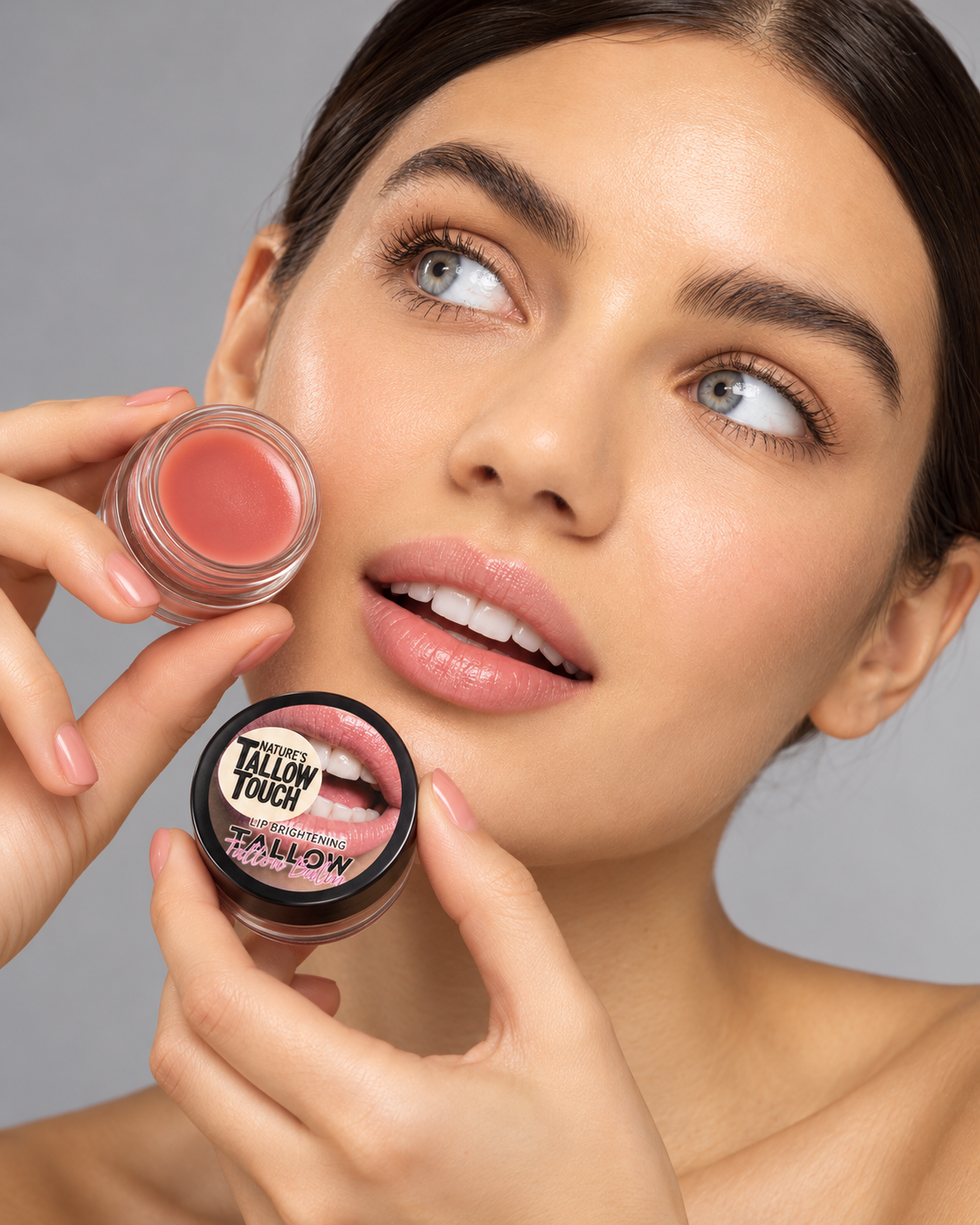 Lip Brightening Tallow Balm — Daily Moisture for Dryness, Dullness + Uneven-Tone Support. - Nature’s Tallow Touch LLC
