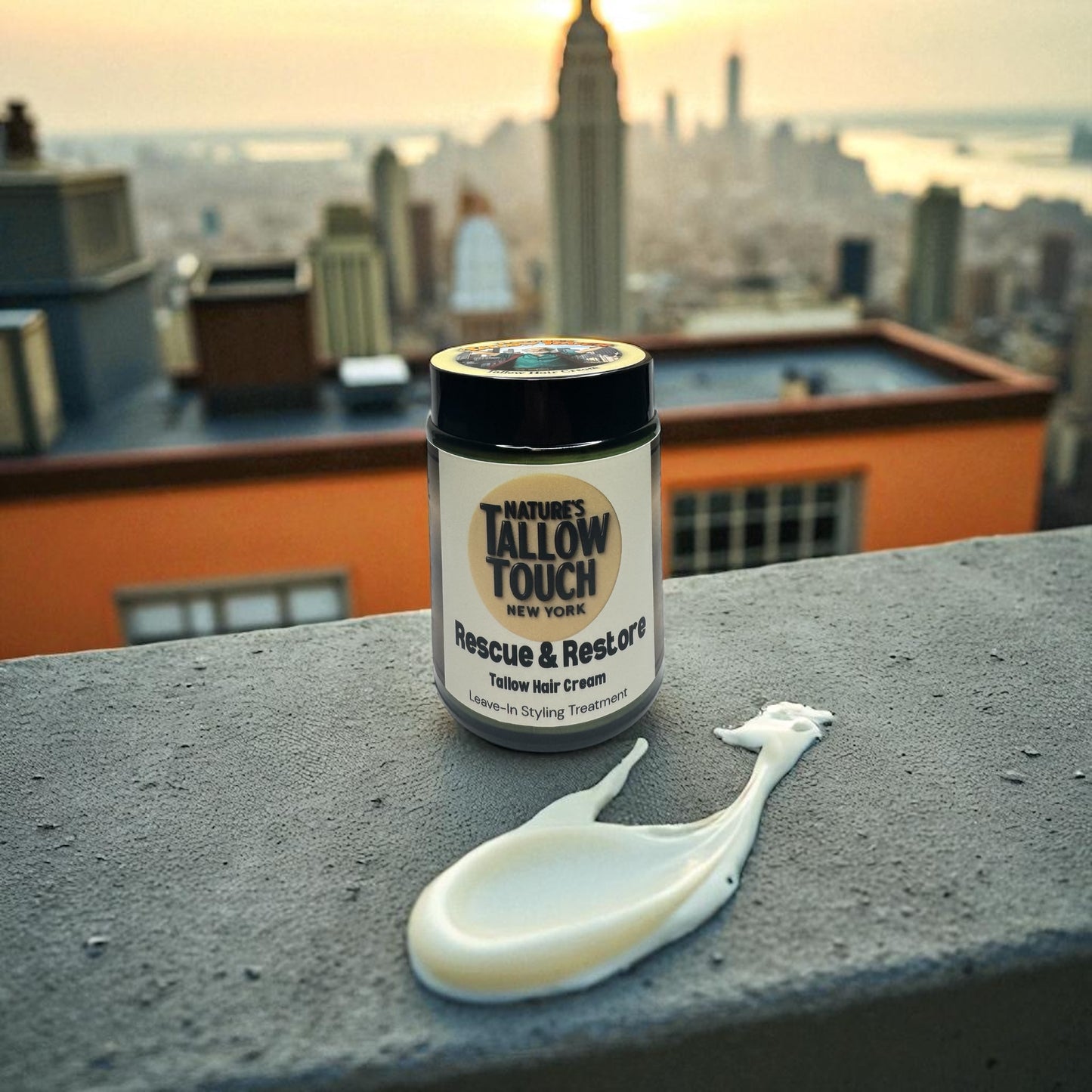 Rescue & Restore Leave-in Styling Cream —  MADE FOR THINNING, FRAGILE, OR BREAKAGE-PRONE HAIR - Nature’s Tallow Touch LLC