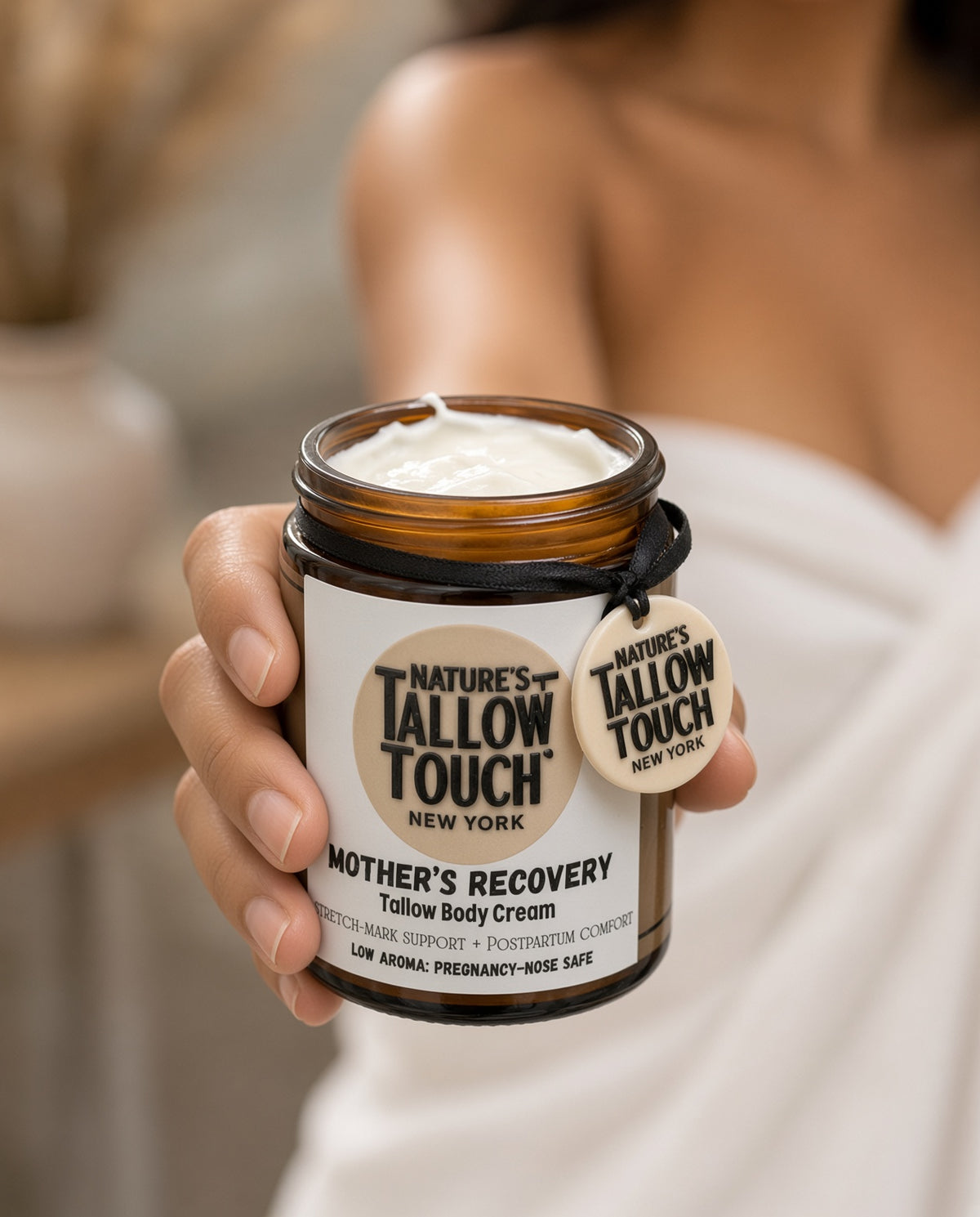 Mother’s Recovery Tallow Body Cream — Made for Stretching, Dry, Changing Skin. - Nature’s Tallow Touch LLC