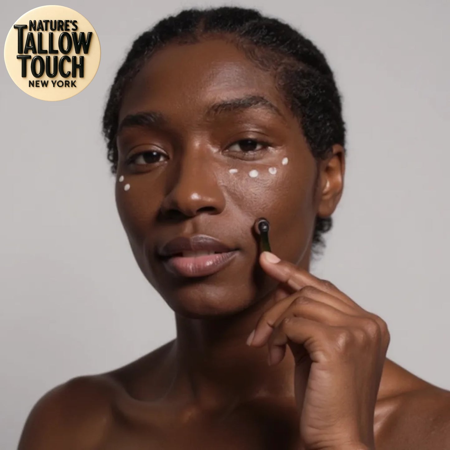 Nature’s LUXE Tallow Face Cream — Brightening Moisturizer with Niacinamide, Vitamin C (SAP), Kojic Dipalmitate & Caffeine - Nature’s Tallow Touch LLC
