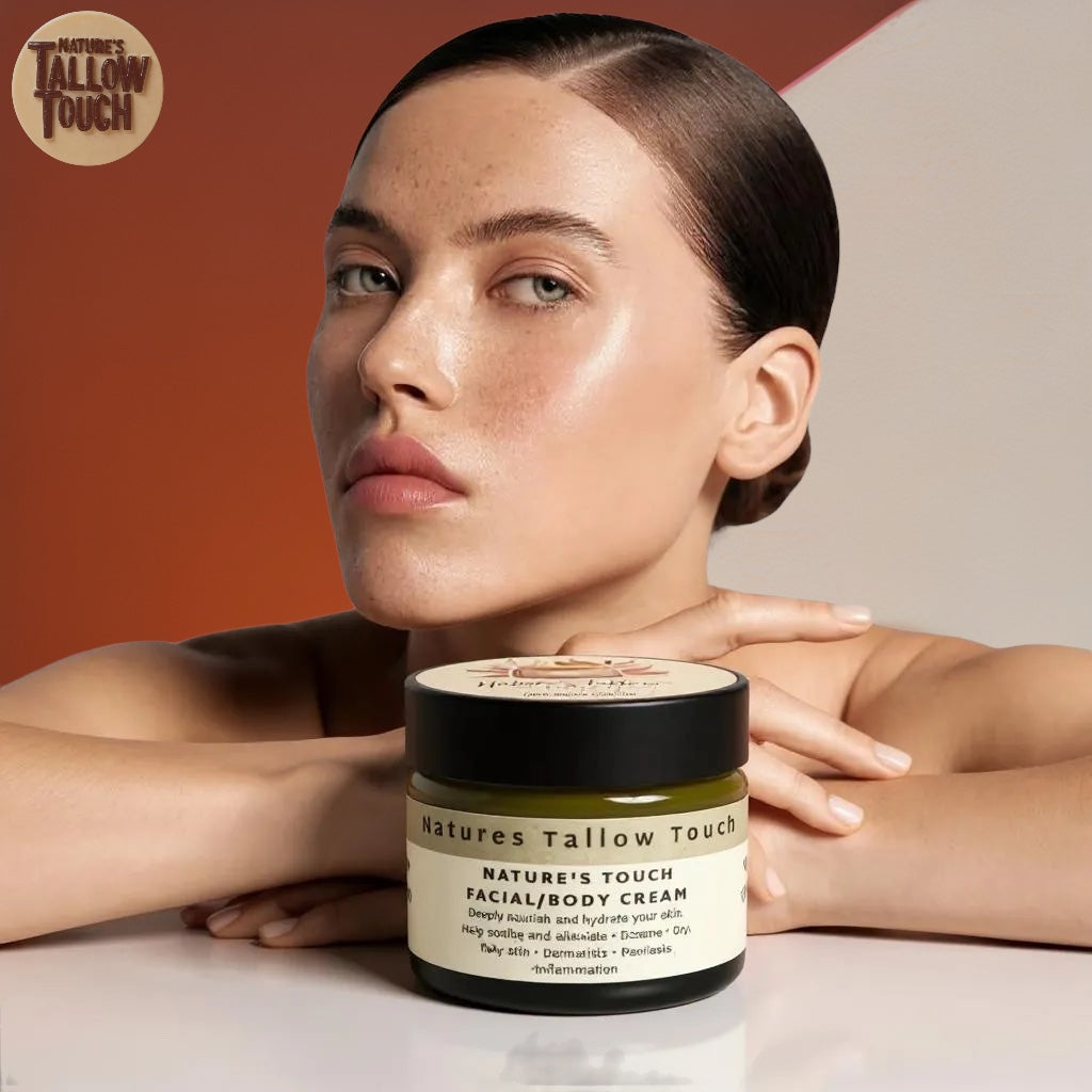 NATURE’S TOUCH “LUXE” TALLOW CREAM
                                                  - Premium Whipped Moisturizer | Face + Body