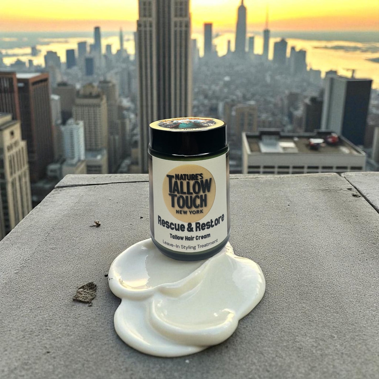 Rescue & Restore Leave-in Styling Cream —  MADE FOR THINNING, FRAGILE, OR BREAKAGE-PRONE HAIR - Nature’s Tallow Touch LLC