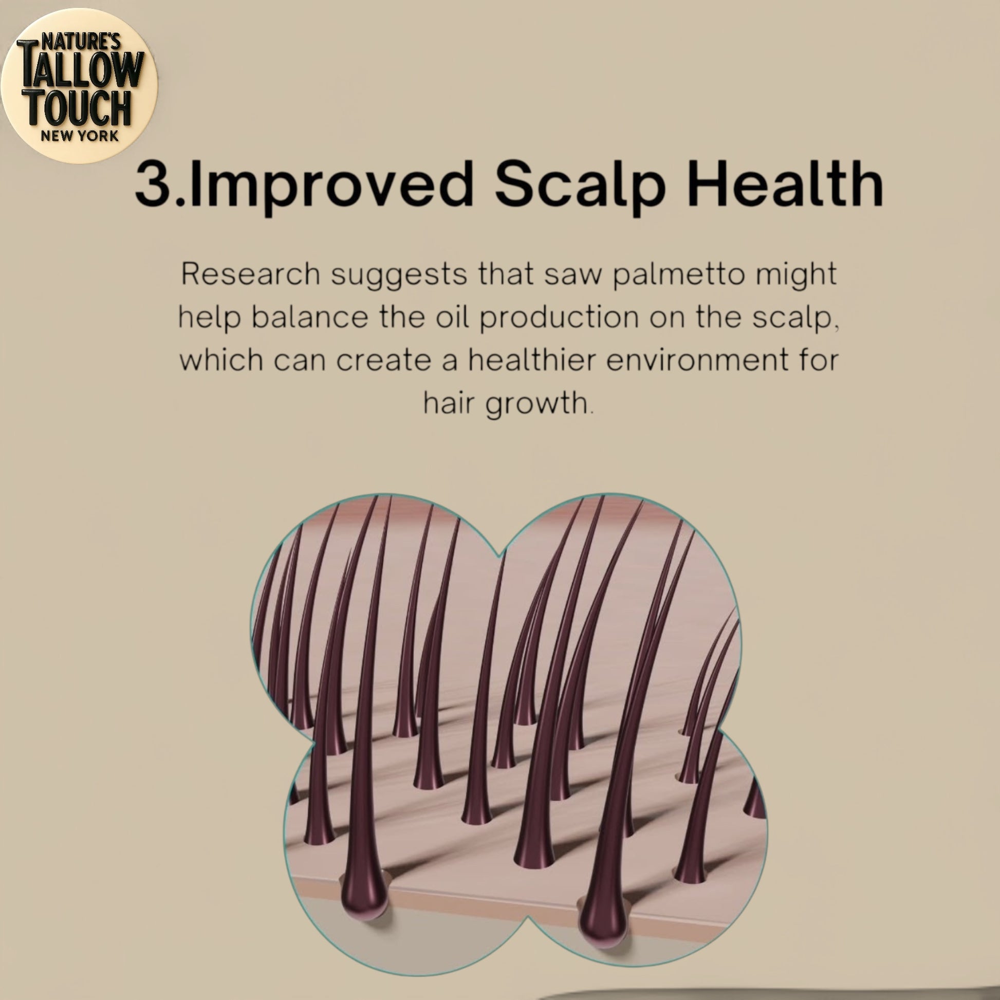 Rescue & Restore Tallow Hair Cream | (Leave-In) Hair & Beard Styling Treatment — Advanced Formula: DHT-Defend Stack™ - Nature’s Tallow Touch LLC
