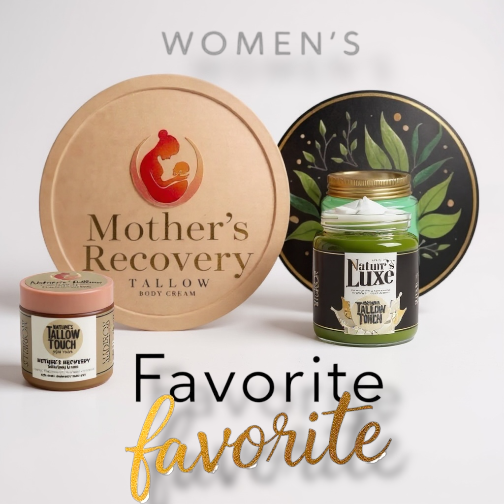 Mama Glow Duo — LUXE Face + Mother’s Recovery - Nature’s Tallow Touch LLC