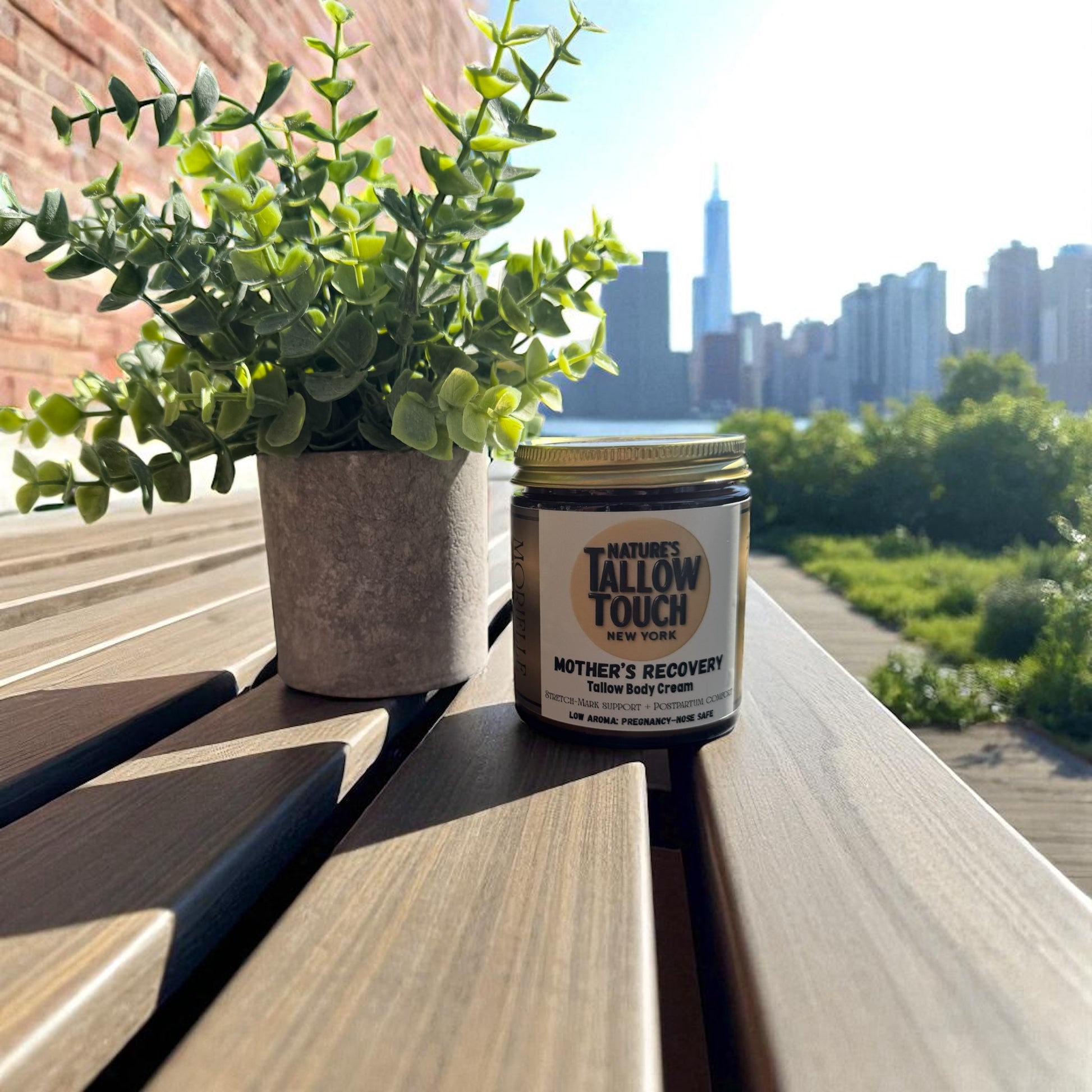 Mother’s Recovery Tallow Body Cream | Dry Skin-Elasticity + Stretch-Mark & Discoloration support - Nature’s Tallow Touch LLC