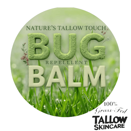 Nature’s Tallow Touch: Bug Repellent Balm| Soft on Skin, Tough on Bugs