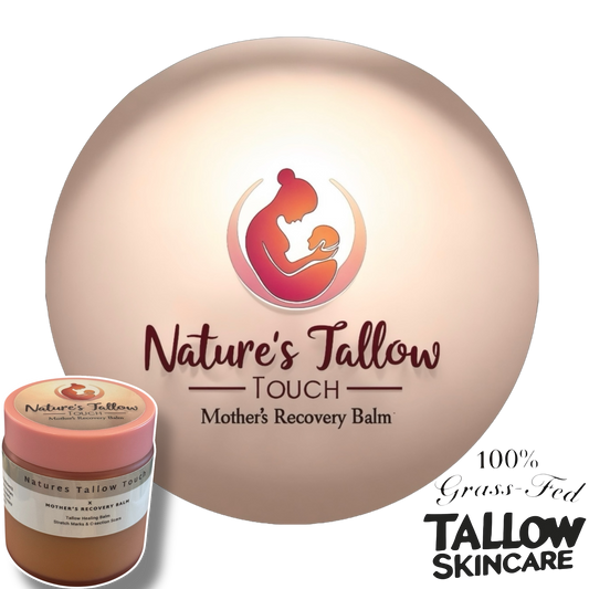 Mother’s Recovery Tallow Balm | Soothe Stretch Marks & Promote Healing