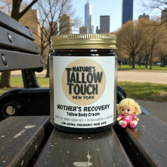 Mother’s Recovery Tallow Body Cream | Dry Skin-Elasticity + Stretch-Mark & Discoloration support