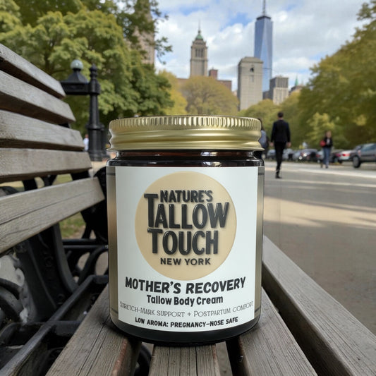 Mother’s Recovery Tallow Body Cream | Dry Skin-Elasticity + Stretch-Mark & Discoloration support