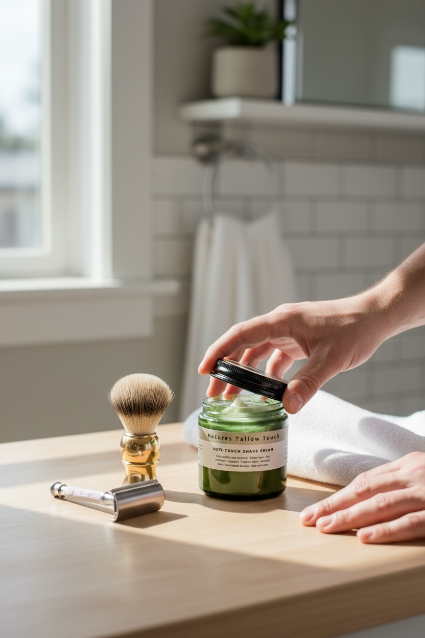 SoftTouch —SKINCARE-GRADE SHAVE CREAM Built Like a Luxe Moisturizer (Unisex)