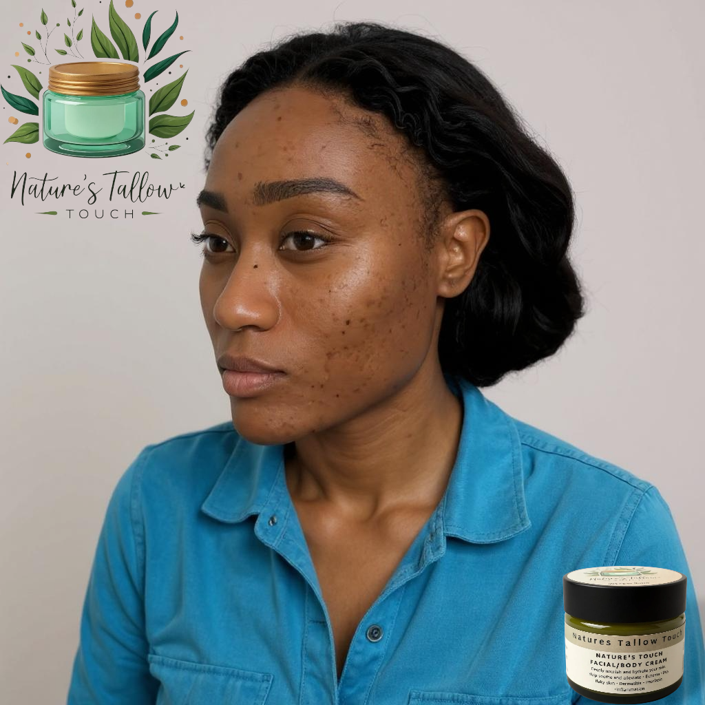 NATURE’S TOUCH “LUXE” TALLOW CREAM
                                                  - Premium Whipped Moisturizer | Face + Body