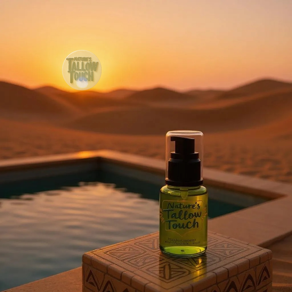 Nature’s Tallow Touch: Mineral Sun Shield Cream | Daily Nourishing Moisturizer + Mineral UV Barrier