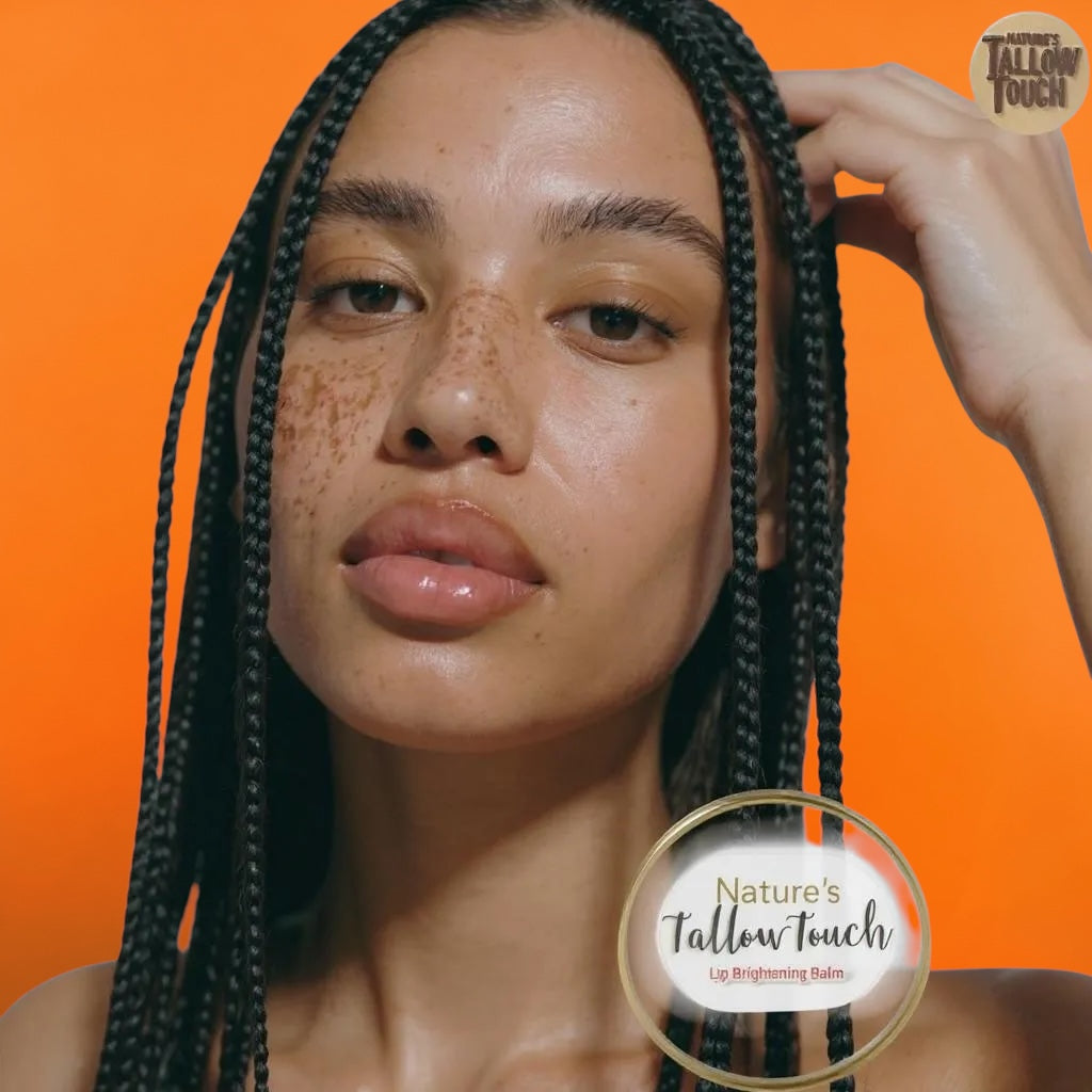 Nature’s Touch Lip Brightening Tallow Balm | Soft Even Tone Lips