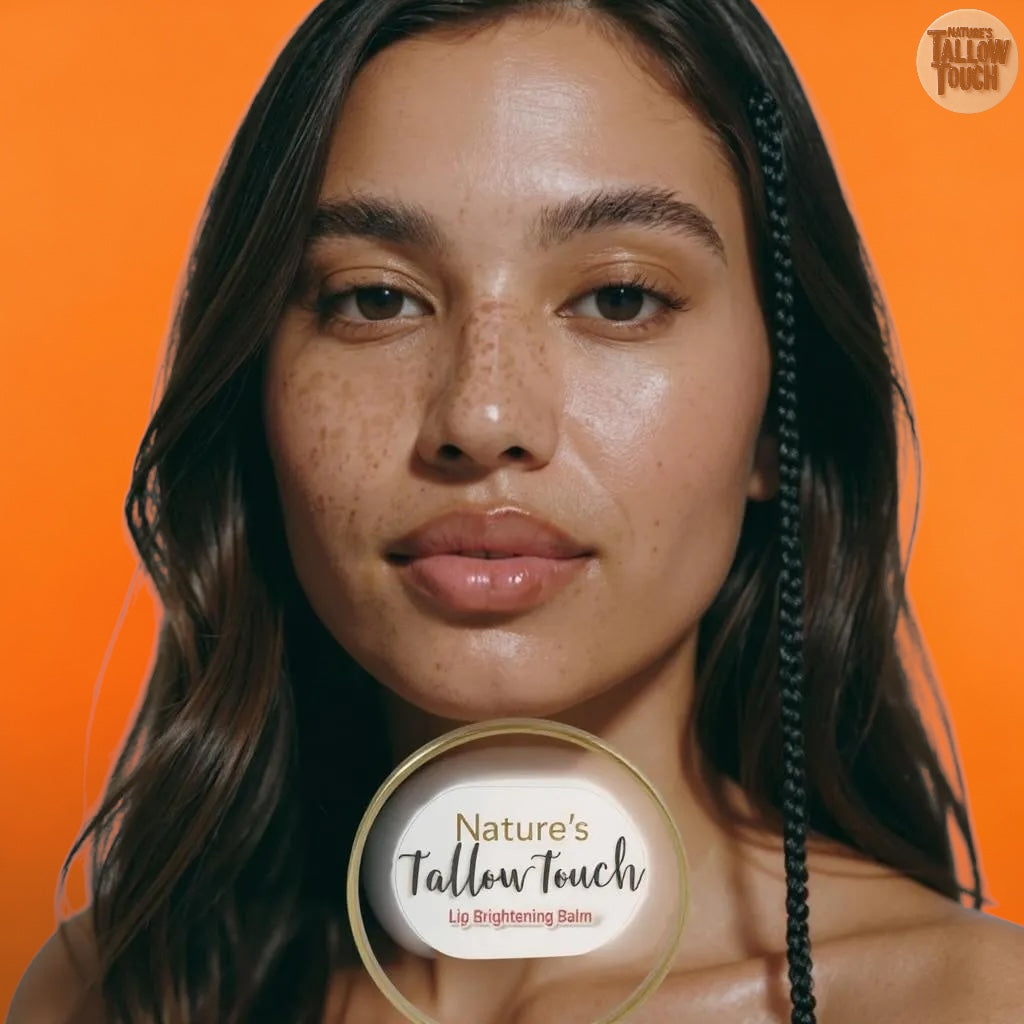 Nature’s Touch Lip Brightening Tallow Balm | Soft Even Tone Lips