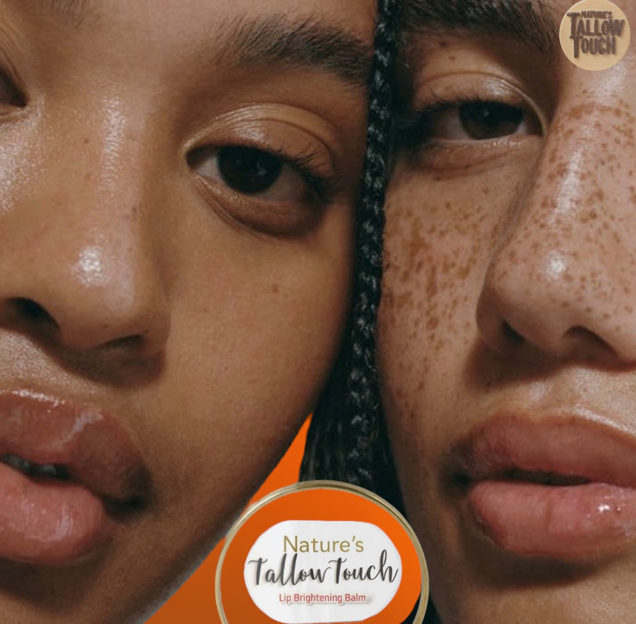 Nature’s Touch Lip Brightening Tallow Balm | Soft Even Tone Lips