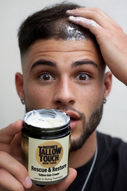 Rescue & Restore Leave-in Styling Cream —  MADE FOR THINNING, FRAGILE, OR BREAKAGE-PRONE HAIR