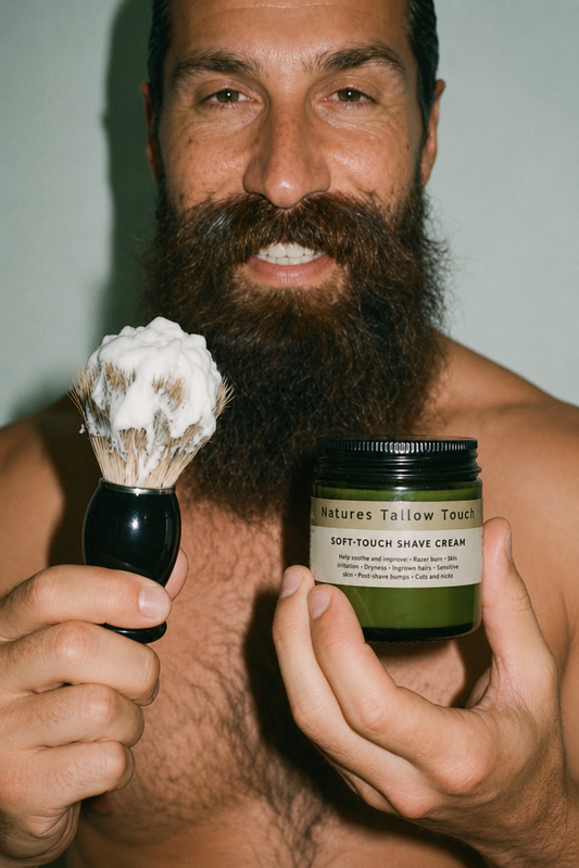 SoftTouch —SKINCARE-GRADE SHAVE CREAM Built Like a Luxe Moisturizer (Unisex)