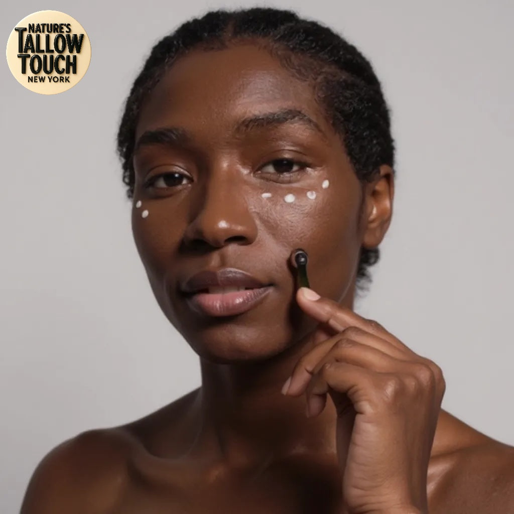 Nature’s LUXE Tallow Face Cream — Brightening & Firming Moisture with Niacinamide, Vitamin C + Kojic (4 oz)