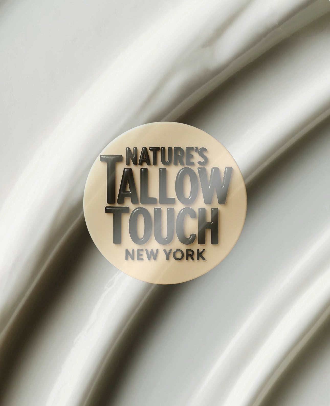 Crema facial Nature's LUXE Tallow: hidratante iluminadora y reafirmante con niacinamida, vitamina C y kójico (113 g) 