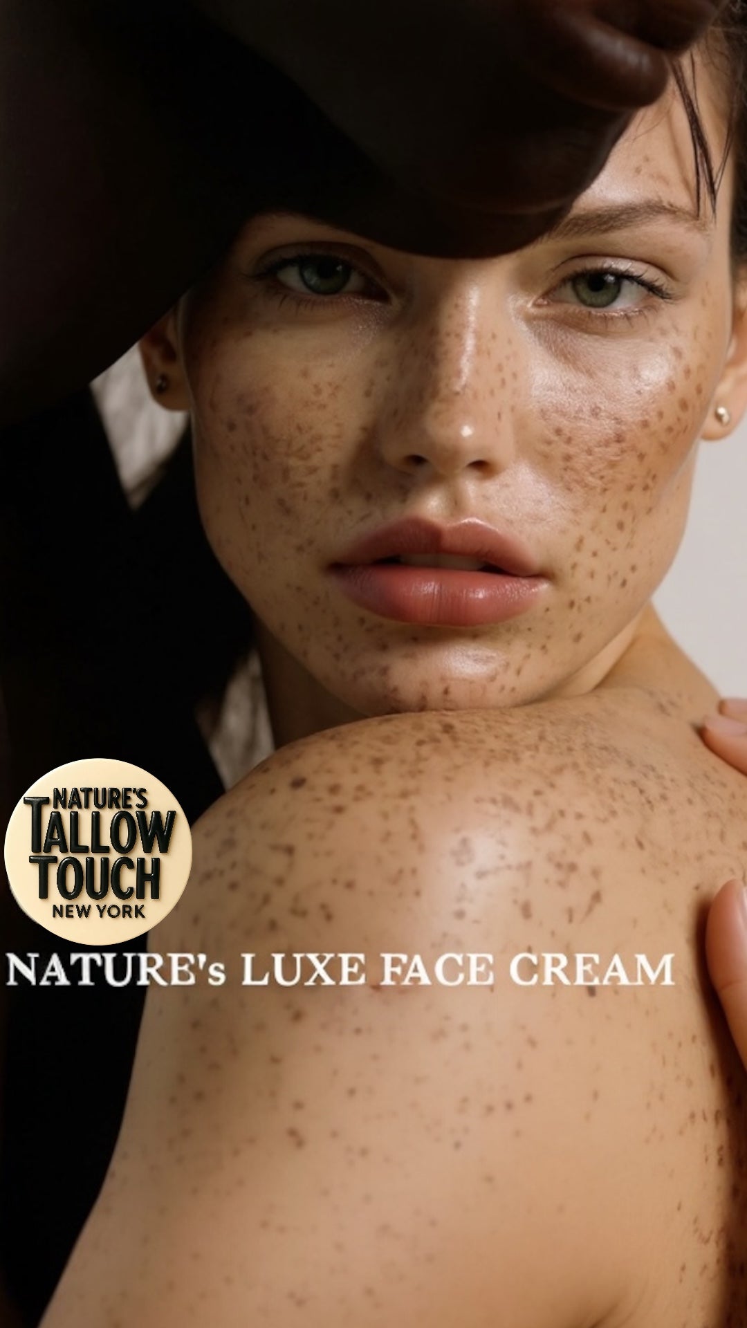 Crema facial Nature's LUXE Tallow: hidratante iluminadora y reafirmante con niacinamida, vitamina C y kójico (113 g) 
