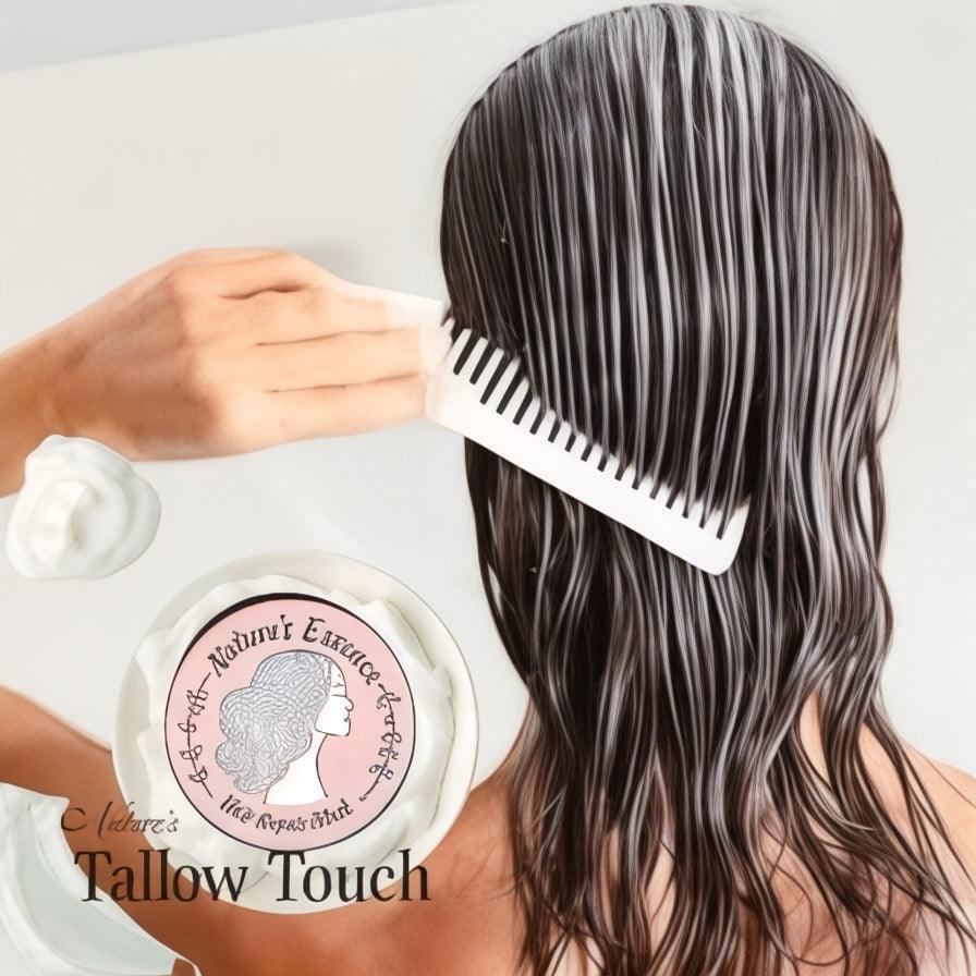 Nature’s Essence Hair Repair Mask • Tames Frizz & Boosts Shine - Nature’s Tallow Touch LLC