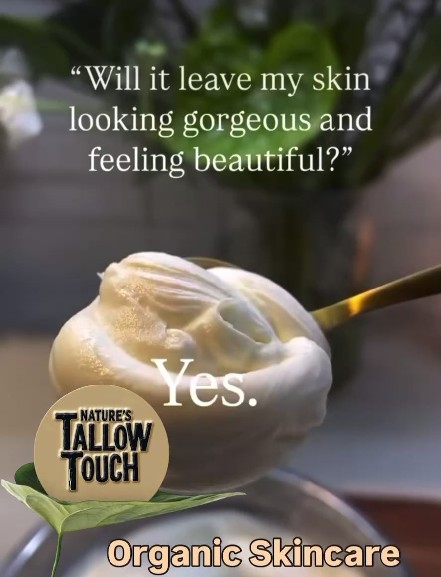 Video laden: Video of nature’s Tallow touch